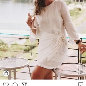 Mod and soul size small white dress